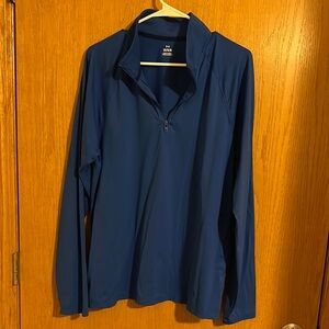 Under Armour Blue Quarter-Zip Pullover